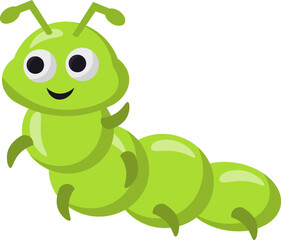 Carterpillar spring insect element