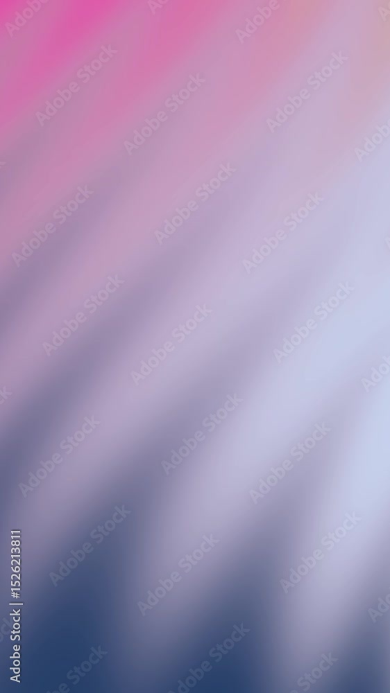 Poster vertical gentle waves of color transition smoothly, creating a peaceful abstract background for crea