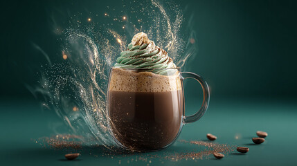 Magical Mint Hot Chocolate