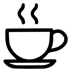 A steaming cup of delight A simple yet captivating symbol of warmth