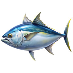 Fototapeta premium Yellowfin Tuna Image