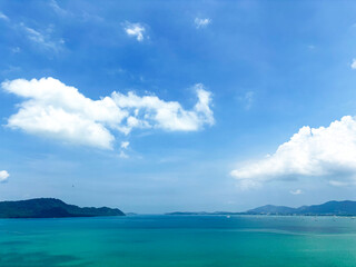 Panoramic Ocean Vista from Khao Khad Viewpoint, Phuket