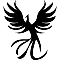 Phoenix Bird Logo Design