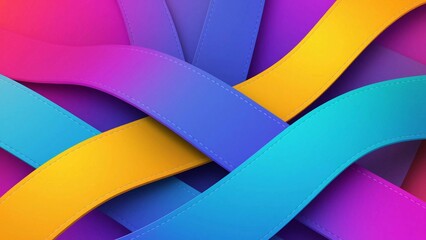 Obraz premium abstract background with colorful lines