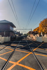 railway in the city