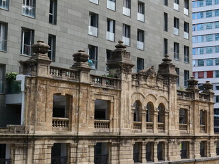 Bilbao Spain  Contrast Old