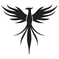 Phoenix Bird Logo Design Set