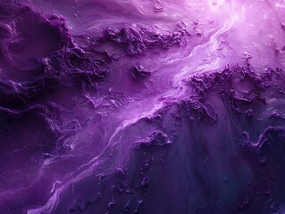 Intricate abstract of purple celestial textures with gradient and depth