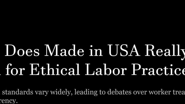 2025: Made in USA, Headlines News Fast Sequence