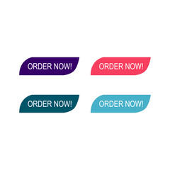 BUY NOW ORDER NOW DESIGN TAGS COLLECTION VECTOR