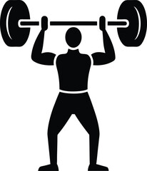 Exercise equipment  vector art illustration
