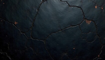 Obraz premium Rough, dark metallic surface with deep scratches and grunge texture, background texture, abstract background