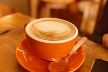 cup of cafe latte 