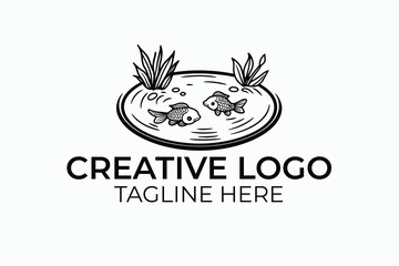 Fototapeta premium company logo vector