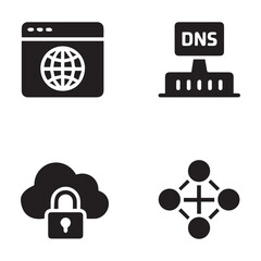 flat icon for web and mobile