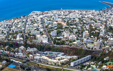 Obraz premium Saint-Denis, île de la Réunion 