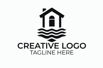 Fototapeta premium house logo design