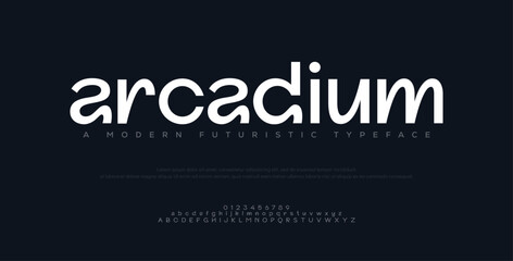 Abstract Fashion alphabet letters font logo. Minimal modern urban fonts for logo, brand etc. Typography typeface uppercase lowercase and number. vector illustration
