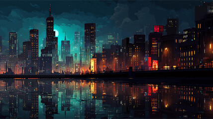 city at night