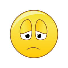 Sad emoticon