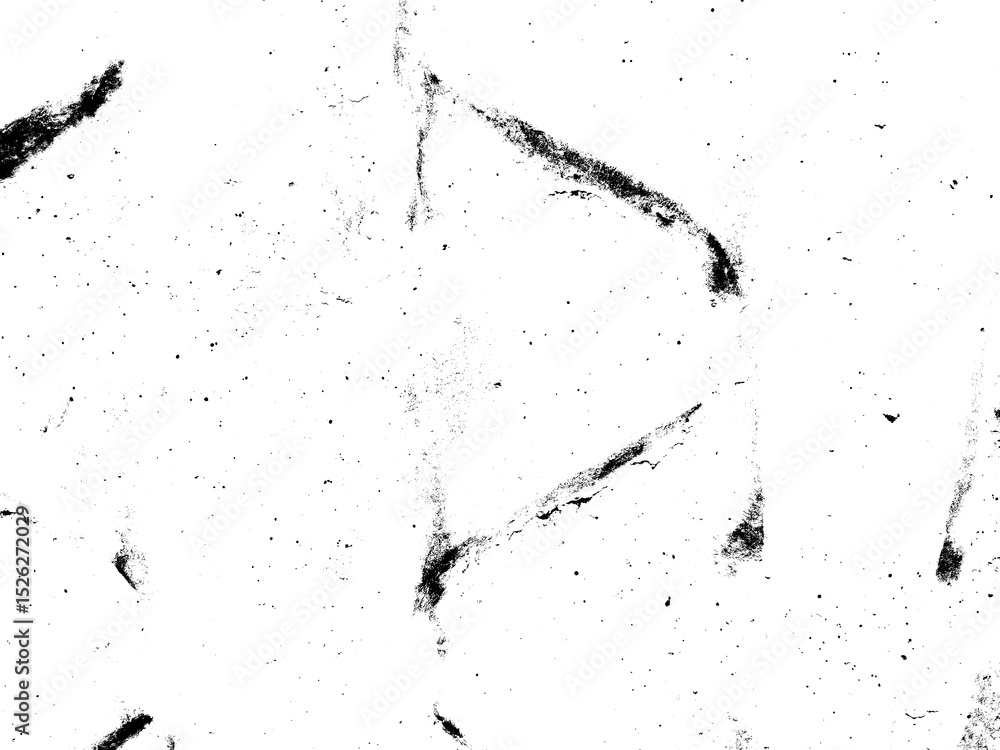 Poster abstract grunge black and white distressed texture overlay effect design element, noise background