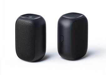 Obraz premium Black wireless speaker