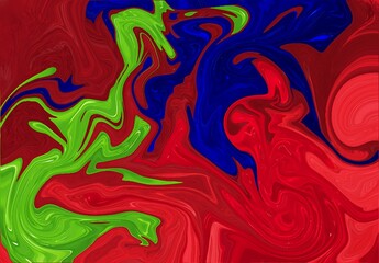 abstract background with colorful splashes