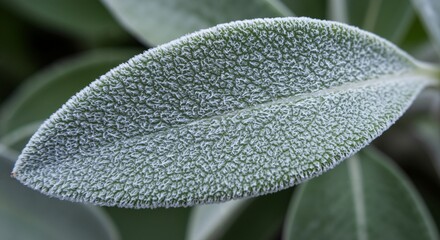 close up of a flower leaf
