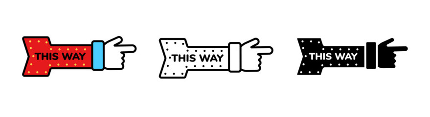 Icon of a hand with 