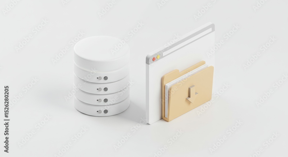 Poster data storage and file management