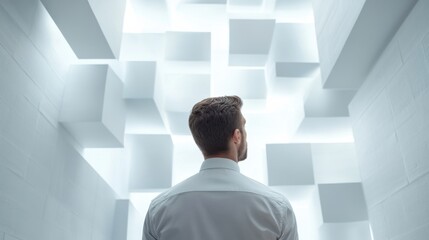 A decision scientist studying cognitive bias in strategic planning. Featuring a team planning business expansion