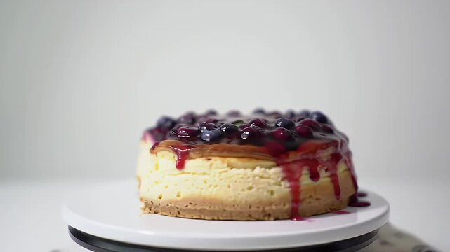 Delicious Blueberry Cheesecake Recipe Creamy, Tangy, and Sweet