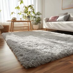 detailed photo of an area rug