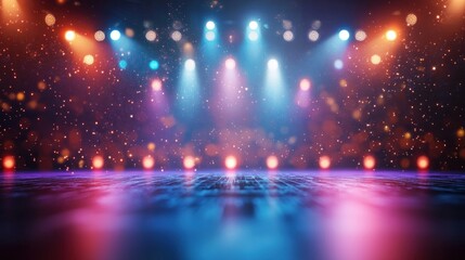 Stage Lights: A Symphony of Colors and Sparkle