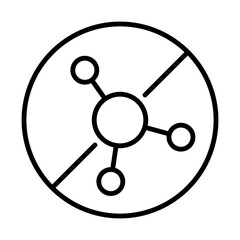 Sulfate free label, representing gentle and safe products. Symbolizes items made without sulfates, ideal for sensitive skin and hair, promoting mild cleansing