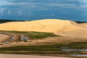 Dunas do Mouro at Ilha do Caju, Ilha das Canarias, Brazil. Delta do Parnaiba and Delta das Americas