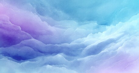 Fototapeta premium Abstract blue and purple watercolor background 
