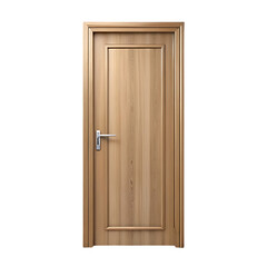 Obraz premium Classic Wooden Interior Door: Elegant Design for Home Improvement