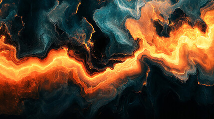 Beautiful abstract fluid art seamless pattern background