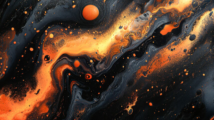 Beautiful abstract fluid art seamless pattern background
