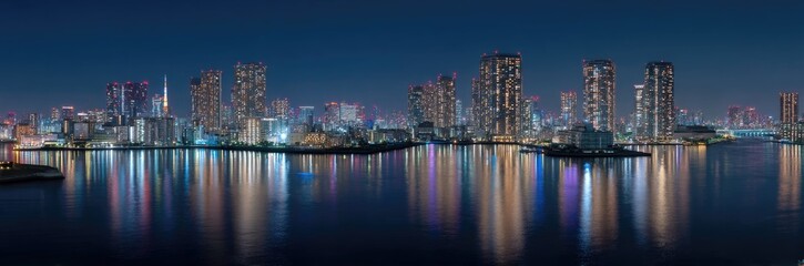Fototapeta premium Panoramic view of the Tokyo 