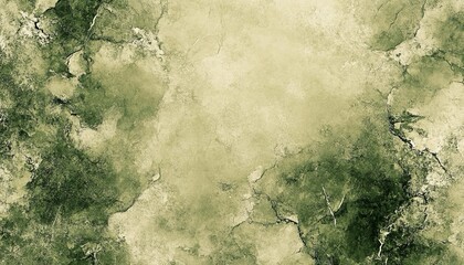 Pavimento di marmo decorato con vernice verde e bianca, evidenziando un design audace e contemporaneo