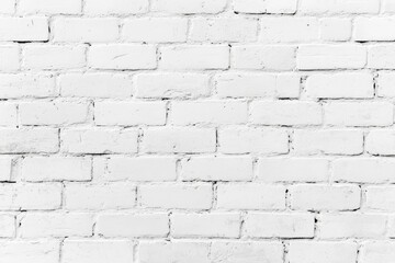 Fototapeta premium Abstract white brick wall texture background