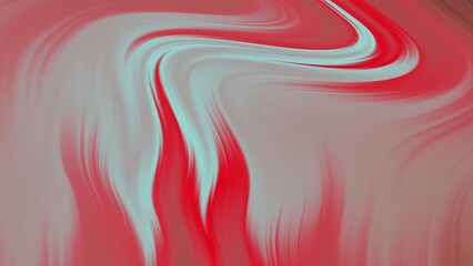 Abstract flowing background with a dynamic blend of red, white, and light blue, creating a vibrant...