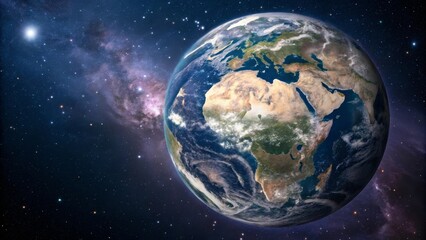 
Otherworldly Star Systemю. A surreal view of an alien star system with glowing planets, mysterious celestial bodies, and colorful nebulae. Perfect for science fiction and cosmic themes.