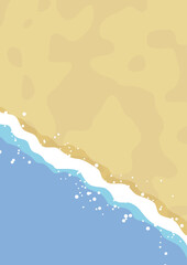 Obraz premium Abstract sea and sand background design