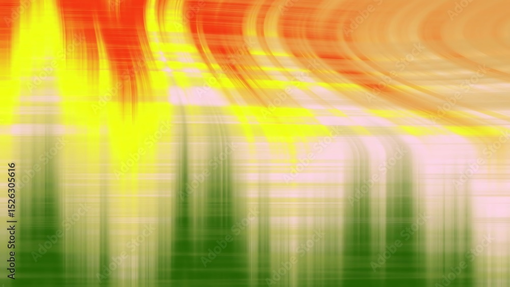 Poster abstract gradient background with vibrant colors blending from red to yellow to green, creating a dy