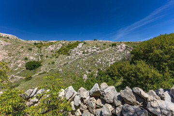 Crossing the great gorge of Stamp Vrzenica