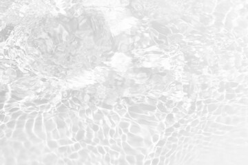 White water with ripples on the surface. Defocus blurred transparent white colored clear calm water...