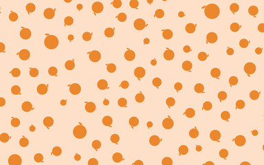 Organic healthy fruit background pattern. Vector illustration
